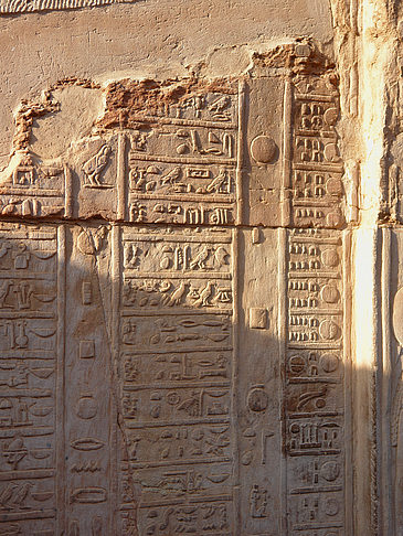 Hieroglyphen Fotos