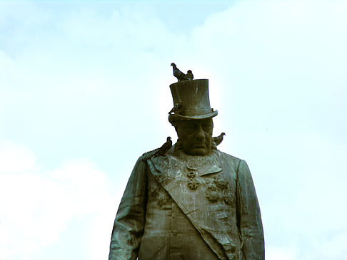 Foto Statue von Paul Kruger