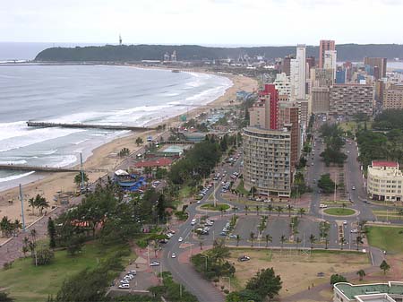 Foto Durban aus der Vogelperspektive