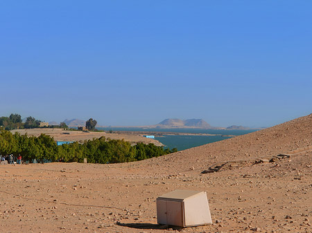 Foto Rückseite Tempel Abu Simbel