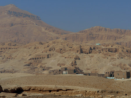 Fotos Fahrt zu den Kolossen von Memnon