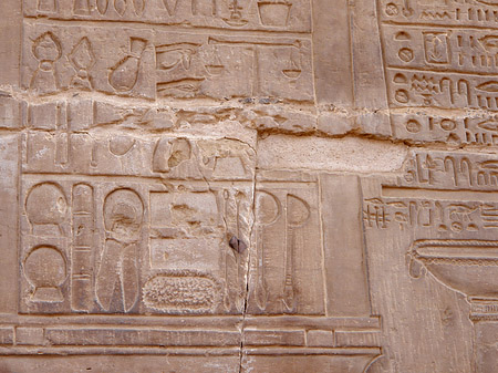 Hieroglyphen Foto 