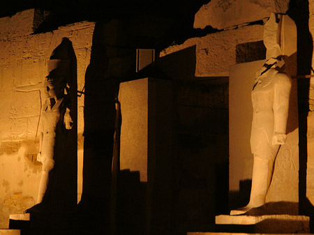 Fotos Karnak Tempel bei Nacht | 