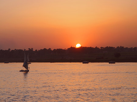 Fotos Sonnenuntergang | Luxor
