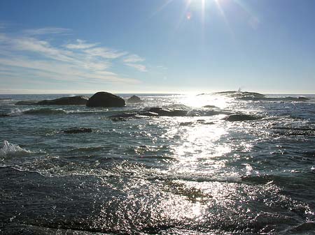 Fotos Blick vom Strand auf das Meer | 