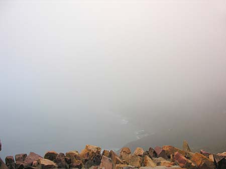 Nebel in Kapstadt