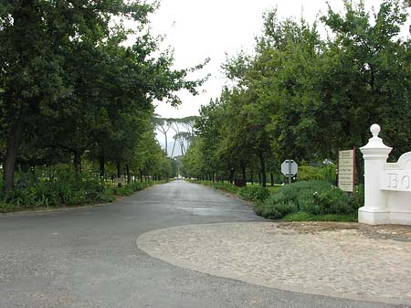 Straßen zwischen Stellenbosch und Kapstadt Foto 